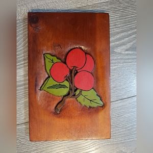 Vintage wooden handmade handcrafted